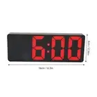 Digital Alarm Clock Electronic Desktop Clock Display Voice Control LED Clock KMY