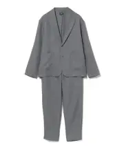 (ASK availability First) BEAMS Polyester Birdseye Jacket & Pants (Set) new