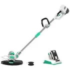 LITHELI 40V Cordless Battery Whipper Snipper String Line Grass Timmer Edger Kit