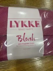 Lykke "Blush" Wood 5" (13cm) Interchangeable Circular Knitting Needle Tip Set