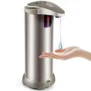 Automatic Soap Dispenser, 3 Adjustable Dispensing Levels with Stainless Steel...