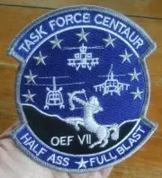 10th Combat Aviation Battalion ~ OEF VII TASK FORCE CENTAUR ~ Military PATCH