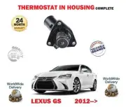 FOR LEXUS GS250 2.5 GS450H HYBRID 2012-> NEW THERMOSTAT WITH HOUSING COMPLETE