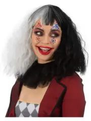 Jester Face Make Up Jewels Face Jems Gems Stones Fancy Dress Accessory Special F