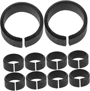 10pcs Set Wheel Hub Positioning Ring Advance Wheel Locks Wheel Hub Bolt Wheel Locks for Cars Wheel Lug Nuts Socket Wheel Alignment Part Rc Wheel Nut 65 Manganese Spring Steel Black