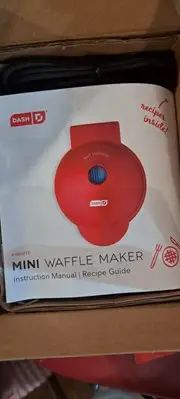 Dash mini waffle maker Bronze Nib