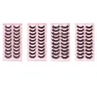3D Real Mink False Eyelashes Strip Mink Lashes Thick Fake False Eyelashes Makeup