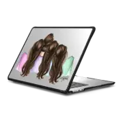 MacBook Air 15-inch (M2 - M4) Impact Case By my Side, Brunettes, MacBook Case