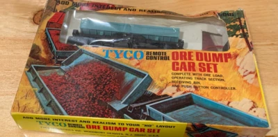 1970's Tyco HO Train #Ore Dump Car Set 925:900 New Old Stock