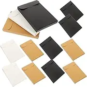 OHPHCALL 15Pcs Blank Postcard Storage Box Containers for Greeting Cards DIY Craft Cases Includes Cardstock for
