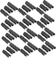 60pcs Garden Tube Clamp Plant Cover Film Clip Strong Sturdy Greenhouse Building Clamp for Shade Netting