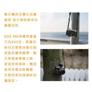 【補貨中11009】平行輸入 Canon EOS M6 單 機身 不含鏡頭 屮R3 W11