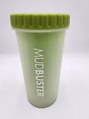 New - Dexas MudBuster Portable Dog Paw Washer/Paw Cleaner - Large - Green