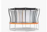 VULY Trampoline Large, 12ft, Brand New, Good Condition, Orange ans Black