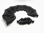 8Pcs SUB WOOFER SPEAKER OR GRILL MOUNTING CLAMPS w/8 Screws