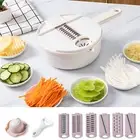 12in 1 Manual Vegetable Cutter Chopper Food Shredder Slicing Tool Kitchen Utensi
