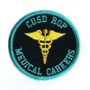 CUSD California Unified School Dist ROP Regional Occupational Prog Medical patch
