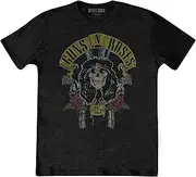 [Guns N' Roses] Guns N Roses Unisex Adult Slash '85 T-Shirt (UK Size: M) (Black)