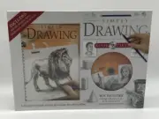 Simply Drawing Book & DVD Step by Step Instruction Learn to Draw New Open Box