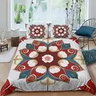 Bohemian Bedspreads Abstract Style Comforter Cover Pillowcase Adult Highend 27