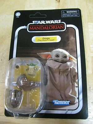 HASBRO Star Wars Mandalorian VC RAZOR CREST 3.75 Figure GROGU & JAWA (2) MOC Fig