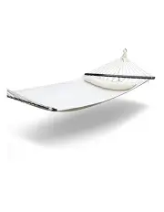 [Gardeon] Hammock Double Swing Bed with Hanging Kit In Cream