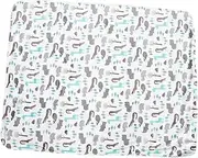 EPIGEIST 1pc Cartoon Blanket for Soft Coral Fleece Folding Blanket Adorable Animal Print Design for Travel and Home Use Machine Washable Comfortable and Skin Friendly