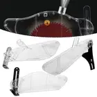 Lightweight Plastic Table Saw Guard with Shunt Bracket for Effective Use