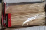10" Bamboo Skewer case. 36 packs of 100 pcs. Hanging packs. case# G23124