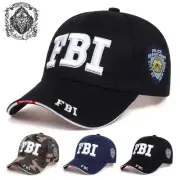 FBI Embroidered Trucker Hat Casual SWAT Snapback Adjustable Unisex Baseball Cap