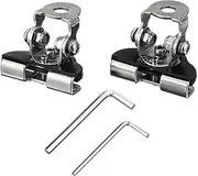 Daseeme 2PCS LED Work Light Bar Mounting Bracket Clamp Holder Replacement for Polaris 2014-2018 ATV Off-Road