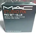 M.A.C Studio Fix Pro Set + Blur Weightless Loose Powder - Deep Dark 0.22 oz NIB