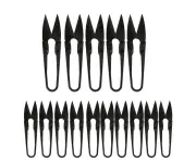 15 Pieces Bonsai Pruning Scissors Pruner Shears Mini Garden Clippers for Bud and Leaves Trimmer