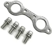 Exhaust Manifold Gasket Bolt Kit Repalcement Fit for Polaris Fit for Sportsman 600 700 800 Fit for Ranger 700 Fit for RZR 800 Fit for ATV Automotive Exhaust Gasket