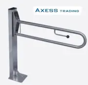 Eisegrip Drop Down Toilet Grab Rail Safety Rail Stainless Steel
