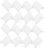 KAILIKETIY 100pcs Transparent Keratin Glue Pellets for Hot Melt Adhesive Hair Extensions Double Sided Tape Glue Beads