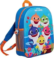 [Pinkfong] Kids Baby Shark Backpack 3D Shark Family Boys Girls Toddler Nursery School Rucksack Lunch Bag