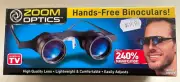 Binoculars Glasses Hands-Free 204% Magnification Zoom Optic Sports Racing Sewing