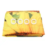 Bathroom Mildew-proof Waterproof Shower Curtain with 12 C-type Hooks