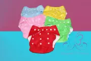 20 X Reusable Cloth Nappies and 20 X Thick Liners - Bulk Pack