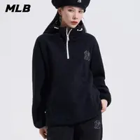 在飛比找momo購物網優惠-【MLB】連帽上衣 帽T FLEECE系列 紐約洋基隊(3A