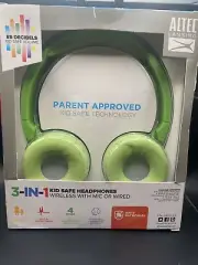 Altec Lansing 3-in-1 Kid Safe Wirelessw/ Mic or Wired (Distressed Box)
