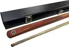 Walkabout Jarrah and Ash Pool Snooker Billiard Cue and Case Set Man Cave Gift