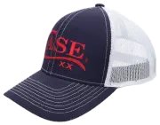 Case XX Knives Red Logo Navy Blue White Mesh Ball Cap Adjustable Hat 4539995