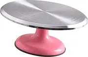 Cake Decorating Turntable, 10 Inch Silent Bearing Revolving Cake Stand Rounded Edges for Cake Decorating Supplies for Home (12)