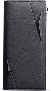 [TATSEN] Wallet Men Large Capacity Handbag Zipper Money Clip 19 Card Position Long Wallet