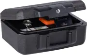 Portable Fireproof Safe Lock Hidden Box Hide Money Cash Document with Key Lock