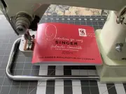 Singer 320k2 Aut. Convertible Sewing Machine Manual - HighRes 600dpi Print 5x7”