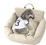 Mwqpgyh Puppy Car Seat - Pet Carrier Dog Carseat | Pet Accessories, Cat Beds & Furniture, Travel Accessories for Women, Men, Adult, Outdoor