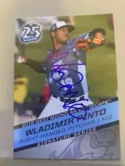 Wladimir Pinto 2018 Signed West Michigan White Caps Team Card